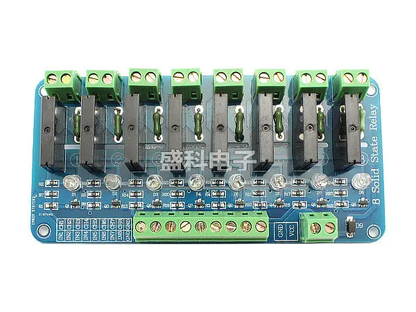 Твердотельное РЕЛЕ 8 каналов 5 в с резистивным OMRON SSR для AVR ARM Raspberry Pi uno r3|relay coil|relay