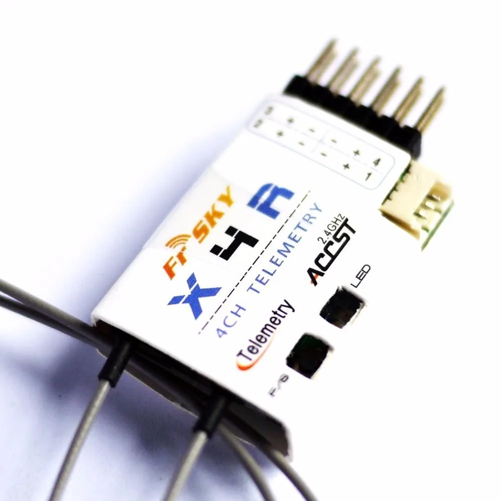 FrSky X4R 4ch 2,4 ГГц приемник accst(w/Telemetry) Выход PWM канал для FPV планерный самолет
