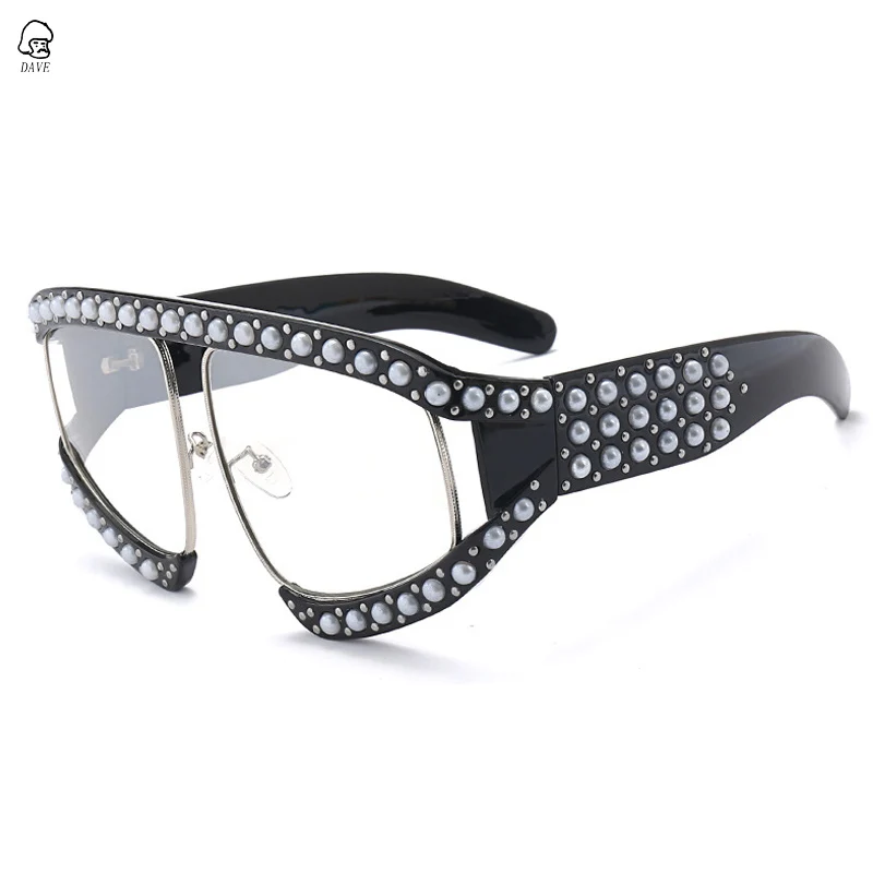 Женские солнцезащитные очки с жемчугом в стиле ретро|retro sun glasses|brand glassesdesigner glasses |