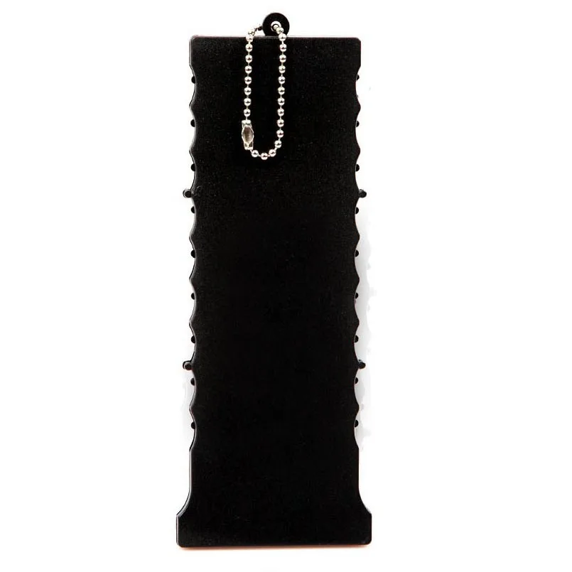 Черный счетчик очков для гольфа с цепочкой ключей 2 шт./лот 18 отверстий оптовая