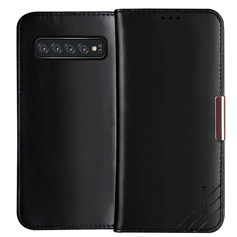DZgogo Чехол-бумажник из натуральной кожи для samsung Galaxy Note10 Note 10+ магнитная откидная крышка S10 S9 Plus S10e Note 9 10 чехлы для телефонов