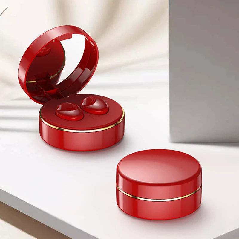 CALETOP беспроводные наушники для девочек TWS Bluetooth 5 0 HiFi музыка с сенсорным