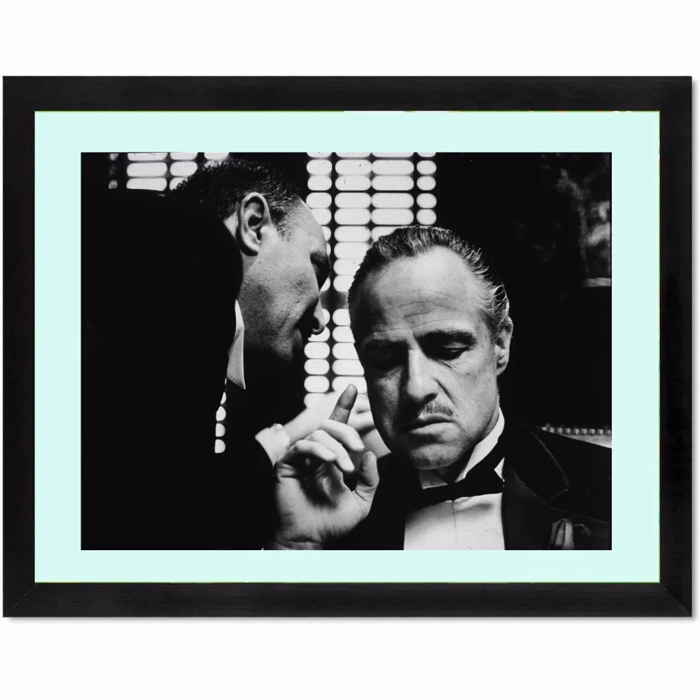 Ретро Крестный отец холст Художественная печать постер настенные картины для