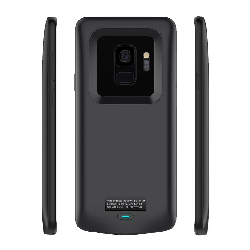 4700 mAh зарядное устройство чехол для samsung S9 5200 перезаряжаемое внешнее резервное Plus