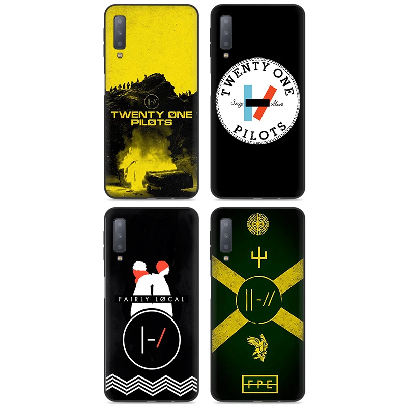 Twenty One Pilots мягкий силиконовый чехол для мобильного телефона Samsung A3 A5 A6 плюс A7 A8 A9 A10s