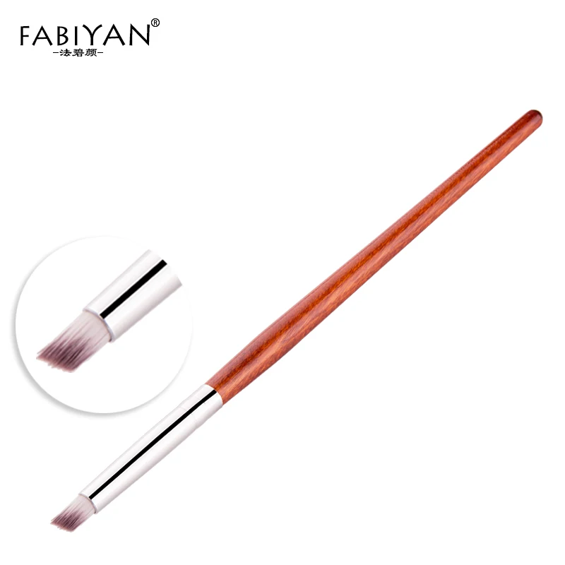 1PC Gradient Color Change Nail Art Dye Drawing Painting Angled Brush Pen Acrylic UV Gel Polish Gradual Blooming Tips Wood Handle images - 6