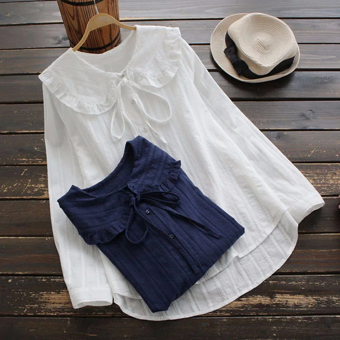 Blusas Linen Limited Vadim размера плюс Zanzea женские Топы Бесплатная доставка 2020 Весенняя