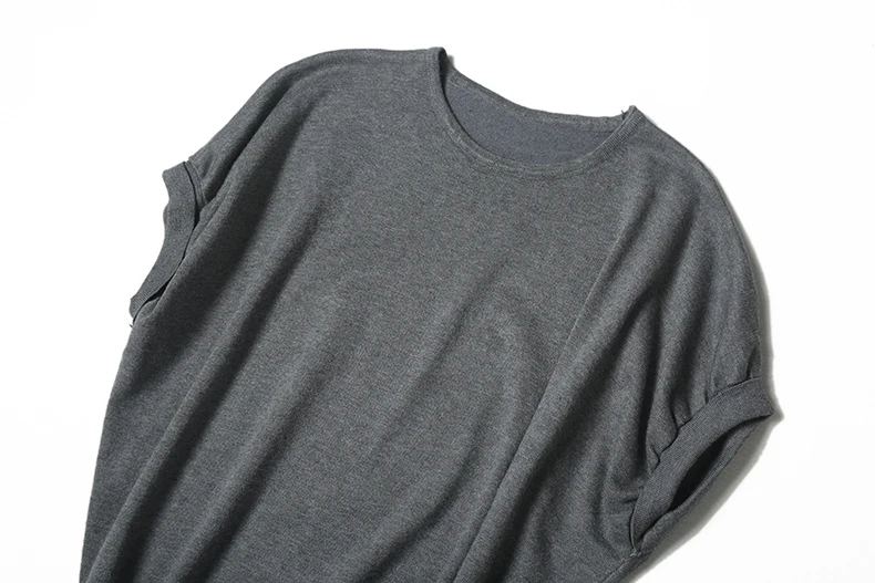 Женское свободное трикотажное платье Veydu повседневное мини-платье с круглым