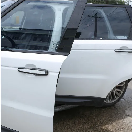 Отделка дверной ручки из углеродного волокна для Range Rover Evoque 12 16 RR Sport 14 Land Discovery 15