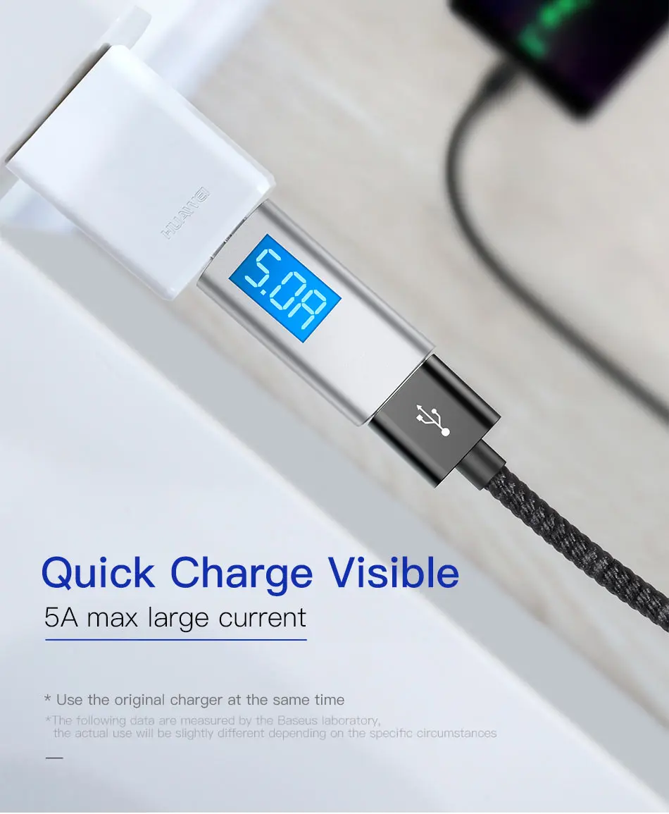 Baseus 5A Surpercharge usb type C кабель для huawei P30 Pro mate 30 Pro USB C кабель Qucik Charge 3,0 Быстрая зарядка для Xiaomi 8 9
