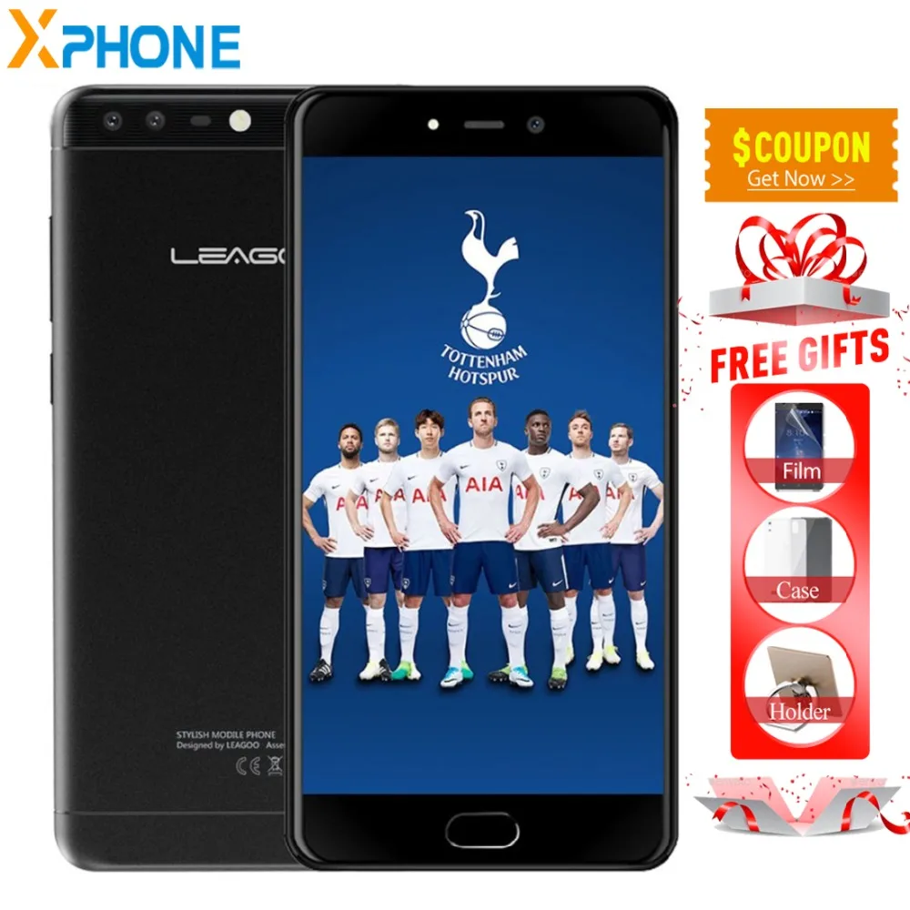 LEAGOO T5C 3GB32GB отпечатков пальцев 5 дюймов OS 2 1 (Android 7 0) SC9853 Восьмиядерный сети 4 г OTG|5.5