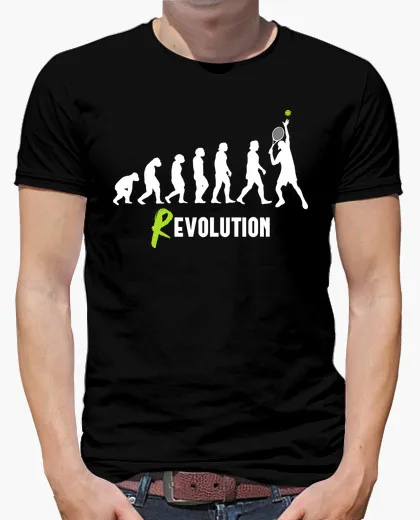 Летняя скидка футболки мужские Революция короткий О шеи Уличная Хлопок громила