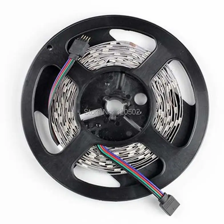 5M 5050 RGB 150 светодиодов SMD гибкая светильник полосы и 24key ИК-пульта дистанционного