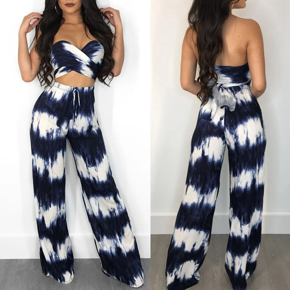 Женские комбинезоны в полоску Joiekuno с открытой спиной вырезами blusas mujer de moda 2