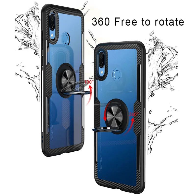 Yeuzoe Fashion Clear phone cover For Huawei Honor Play Cases Soft Silicon Cover huawei HonorPlay coque capa |