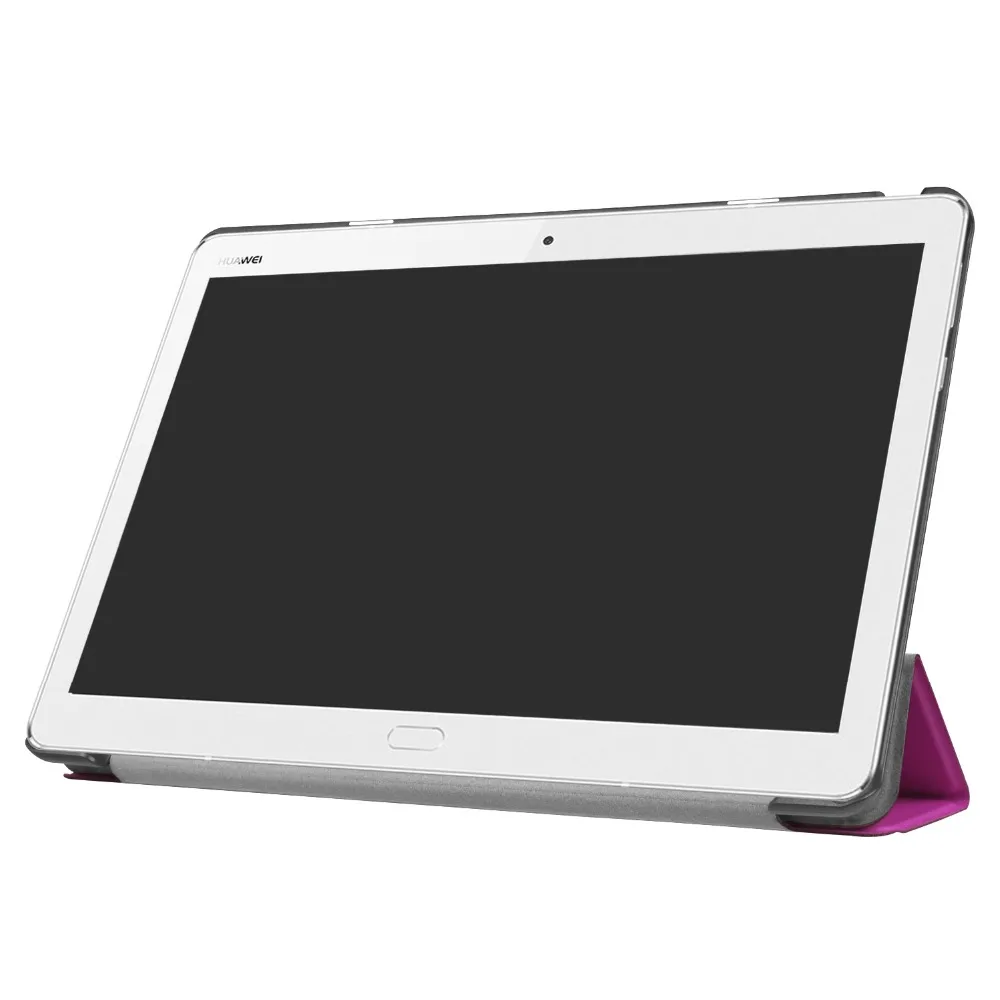 Новый чехол для Mediapad M3 Lite 10 1 2017 PU тонкий умный подставка дюймов планшета Прямая
