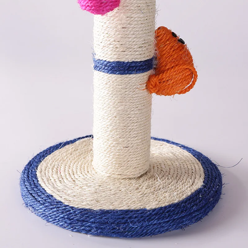 Игрушка для домашних животных - двойной когтеточка для крыс из сизаля, маленькая кошачья доска для ловли, интерактивная головоломка, принадлежности.