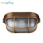 Потолочный светильник в стиле индастриал, скандинавский винтажный потолочный светильник в стиле лофт, балкона, коридора, лампа с утапливаемым креплением для двора, сада, крыльца