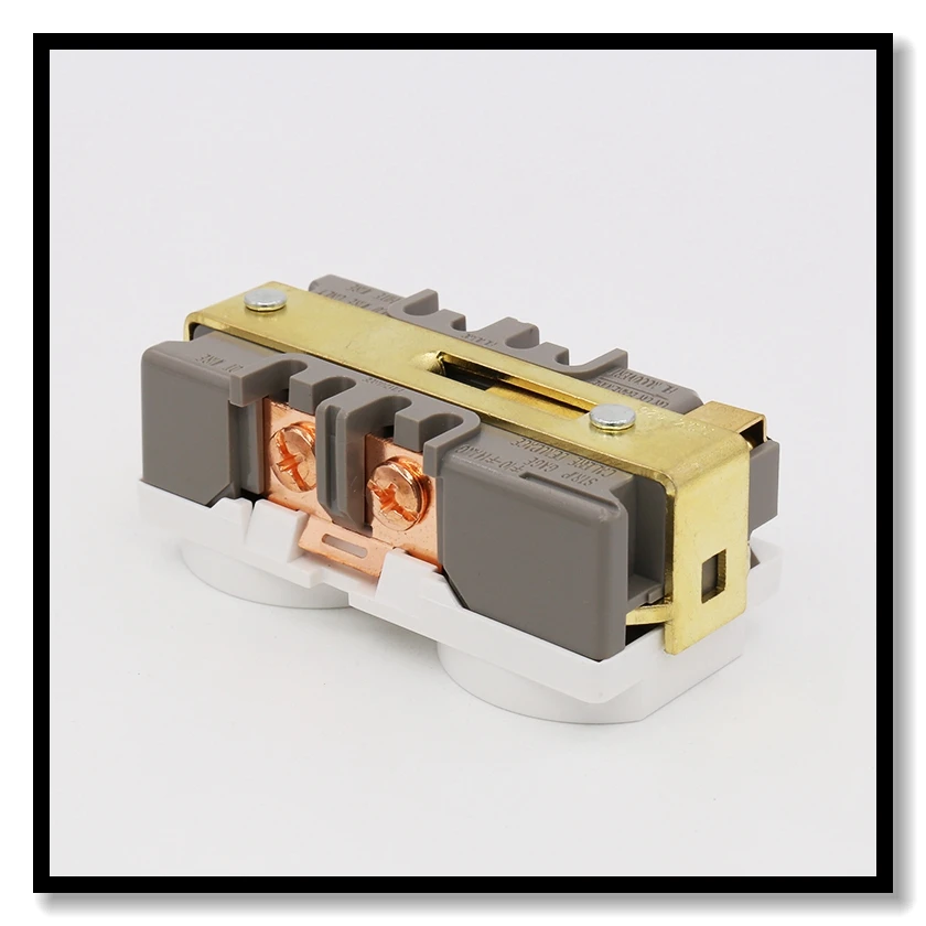 2 шт. дуплексная розетка ISF0007 HIFI с медным покрытием|us outlet|wall outletoutlet socket |