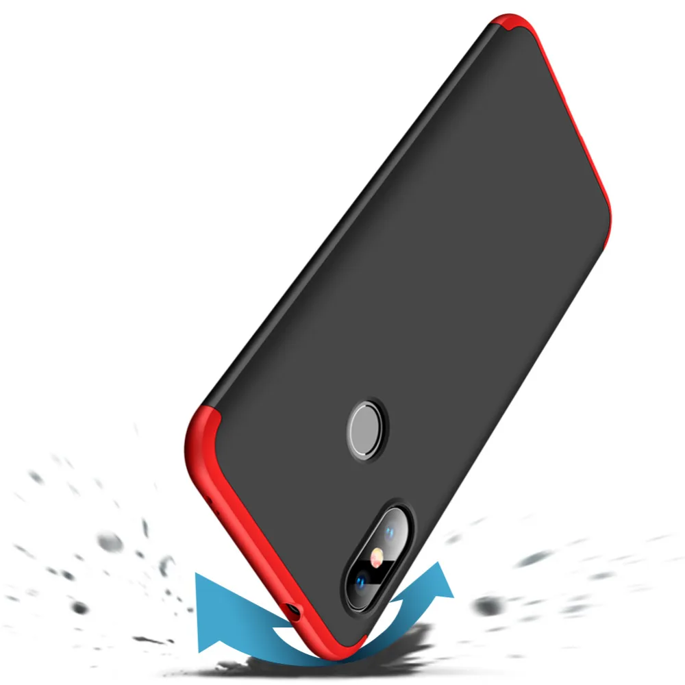 Чехол для Xiaomi Redmi 6 Pro полностью защищенный на 360 градусов чехол телефона Redmi6