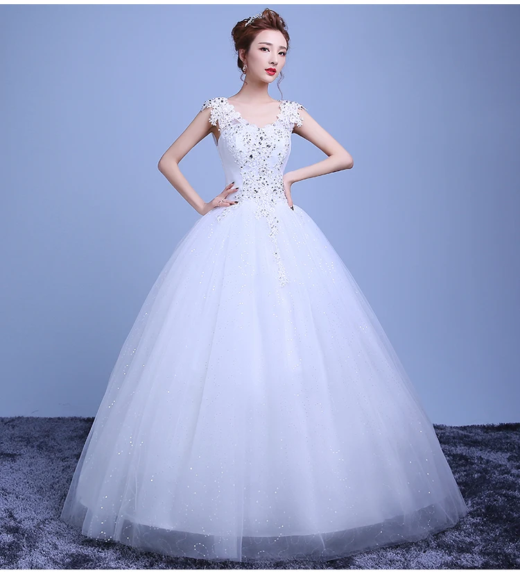 Кружевное свадебное платье LAMYA с кристаллами красное бежевое для невесты