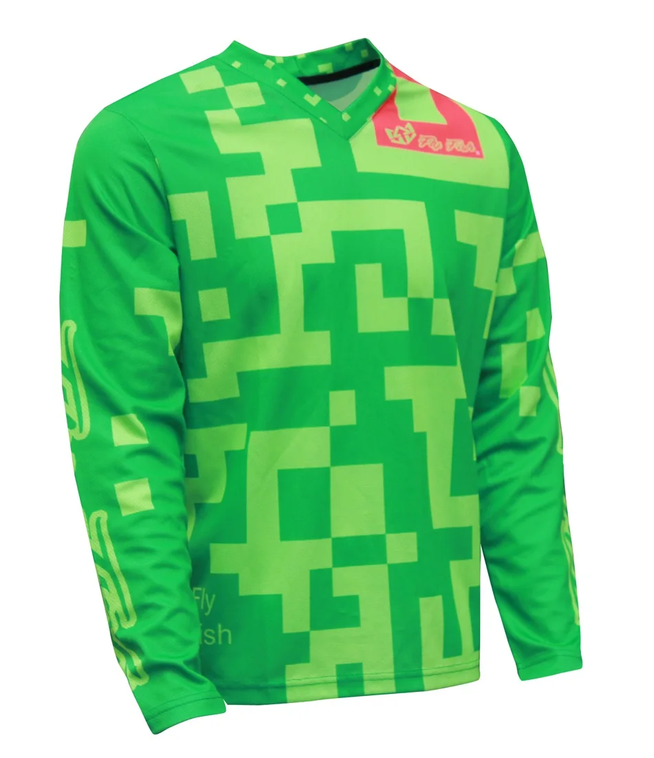 Новинка! Fly Fish мотокросса GP Air Jersey Maze длинный рукав DH MX RBX MTB Одежда для бега мужские