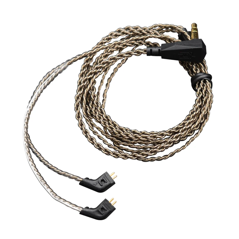 Оригинальный высокого качества KZ ZS6/zs5/zs3 модернизации occ посеребренный кабель 2Pin