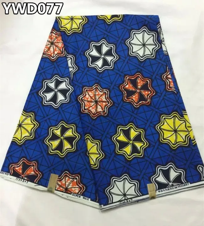 Hot sales African woodin wax 6yards High Quality veritable real fabric YWD081 | Дом и сад