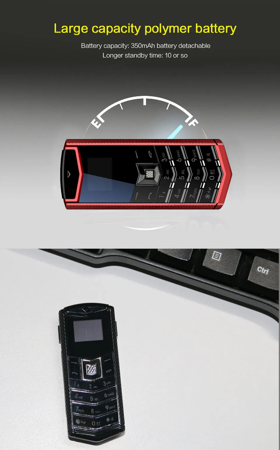 XENO M120 Bluetooth мини мобильные телефоны Bluetooth наушники Dialer универсальные беспроводные наушники сотовый телефон Dialer