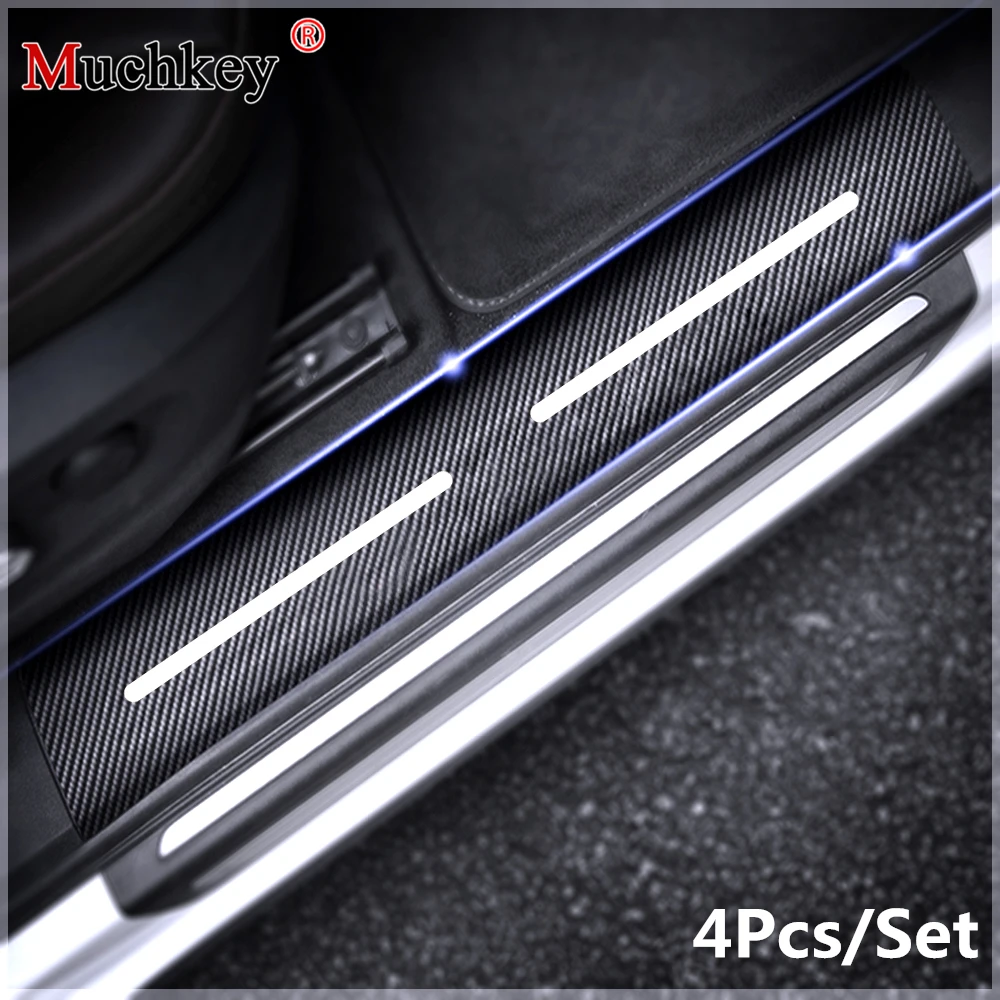 

Car Door Sill For Chevrolet TRAVERSE Door Threshold Plate Door Entry Guard Door Sill Scuff Plate Car-styling Accessories 4Pcs