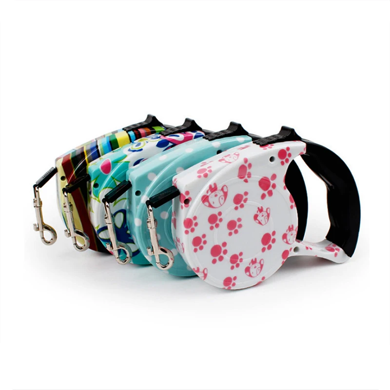 5M Pet Dog/Cat lead Automatic Retractable Dog Leash Puppy Traction Rope Chain Harness collars Drop shipping | Дом и сад