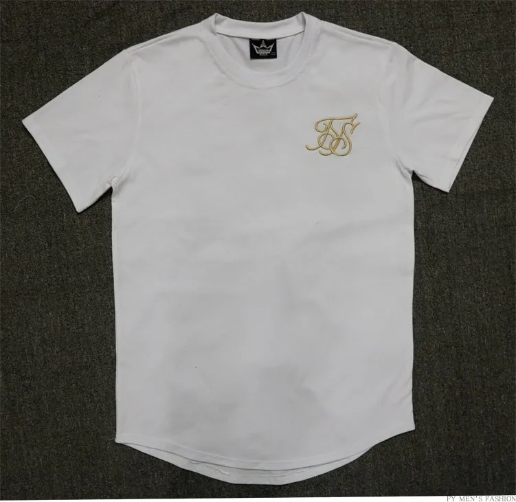 Мужская брендовая модная футболка Kanye West с вышивкой Сик шелковая мужская
