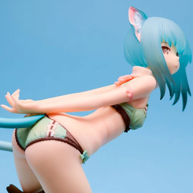 Набор фигурок из смолы 1/8 WF2017 мятный Неокрашенный гаражный комплект из смолы