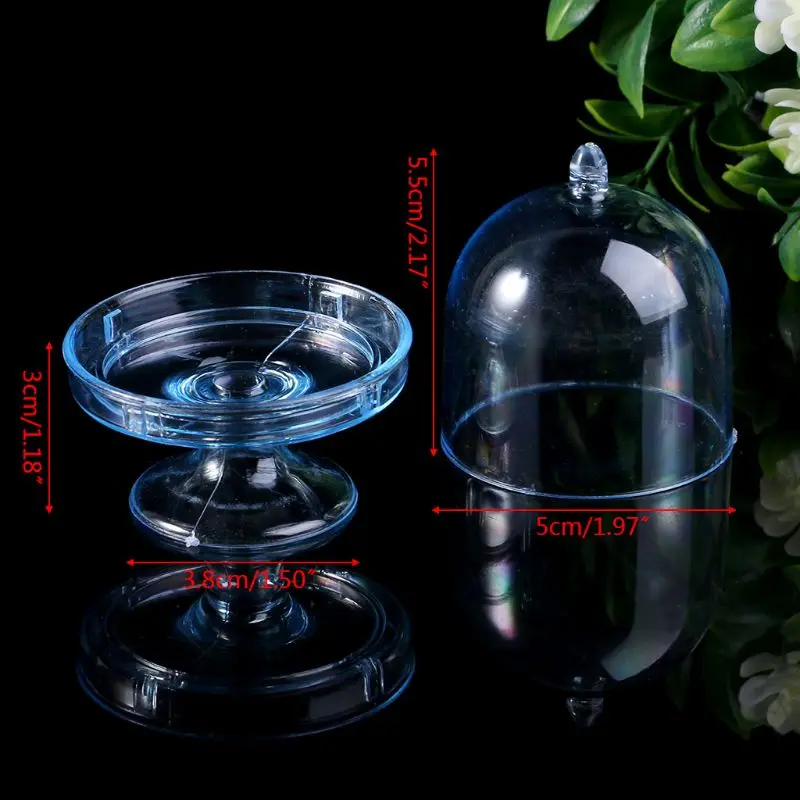 Мини-подставка для торта коробка кексов свадебные сувениры пластиковая конфет