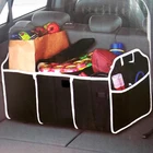 VODOOL, автомобильный Органайзер, складные ящики для хранения игрушек, продуктов, грузовиков, грузовых контейнеров, сумки, коробка, черный автомобиль, укладка, аксессуары
