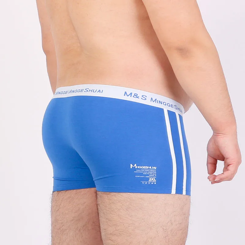 5 PCS/LOT New Arrivals Male Cotton Underwear Men's Sexy Boxers Knitted Underpants Shorts White/Black/Blue/Red/Gray M L XL XXL