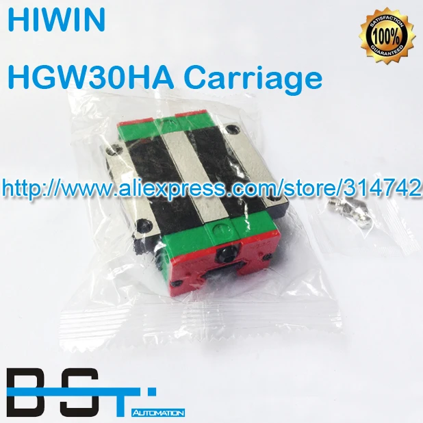 HIWIN HGW30HC / HGW30HA линейные направляющие блоки для HGR30 рельсовые высокоэффективные