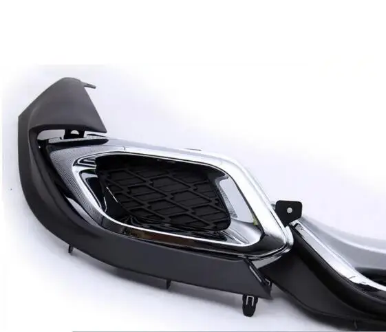 ABS хромированный Автомобильный задний бампер спойлер для автомобильных фар