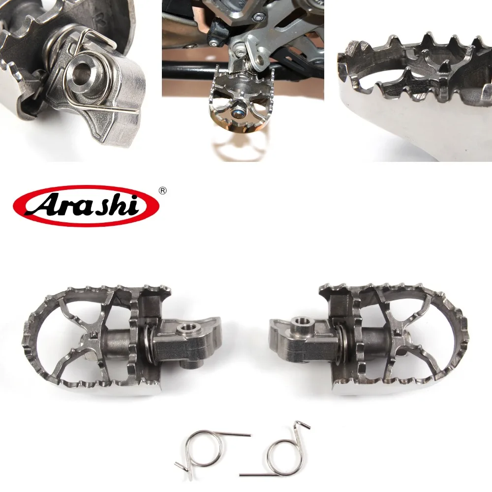 Лапки для ног Arashi BMW R1200GS GSA ADV 2013 2018 Sawtooth Foot Peds регулируемые складные GSA1200 2014 2015 2016