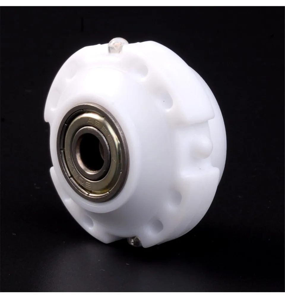 JK Led мигающие PU Двойные колеса для роликовых коньков 82A 32*58 мм Высокая эластичность Quad Роликовые коньки колеса с подшипниками магнитный сердечник LZ91