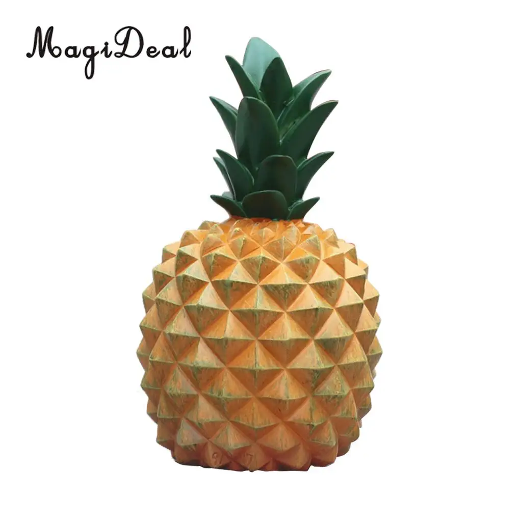 Полимерные ананасовые коробочки для денег копилка милый подарок украшение дома