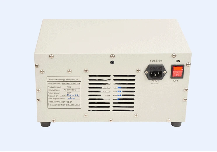 

PUHUI T-962 Infrared IC Heater T962 Reflow Solder Oven BGA SMD SMT Rework Sation T 962 Reflow Wave Oven