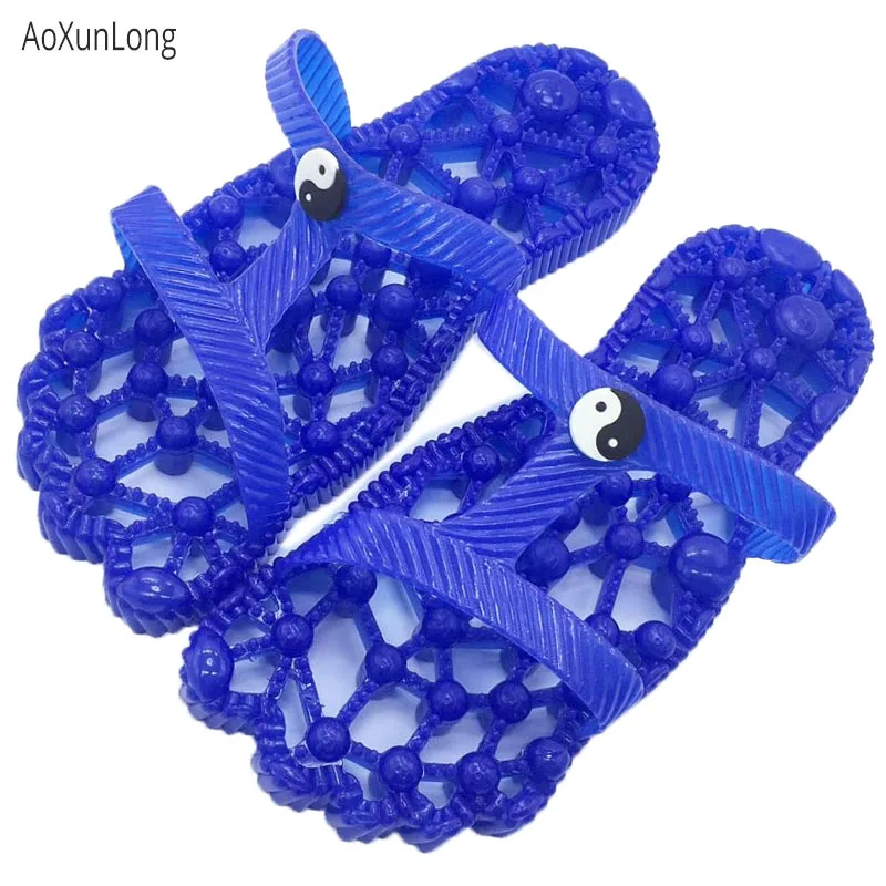 Массажные тапочки унисекс Европейские размеры 36-44 Женские домашние повседневные