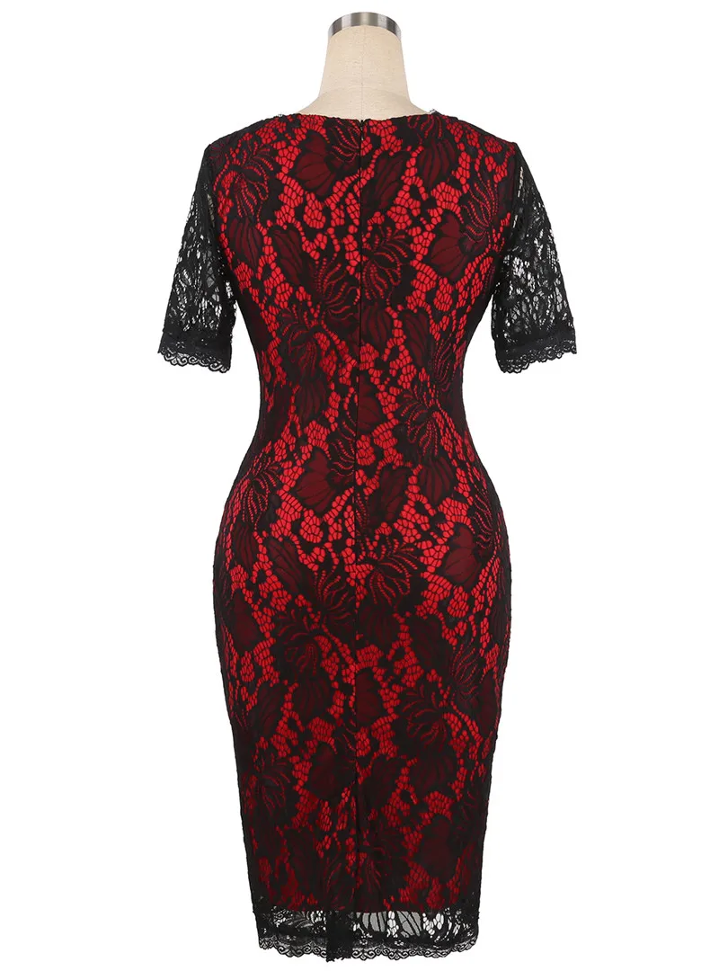 Женское элегантное сексуальное кружевное платье с вырезами облегающее вечернее