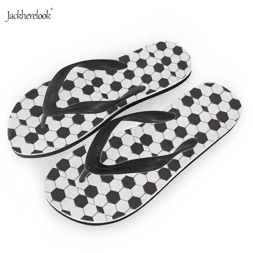 Jackhereluk/женские пляжные шлепанцы на мягкой резиновой подошве с узором в виде