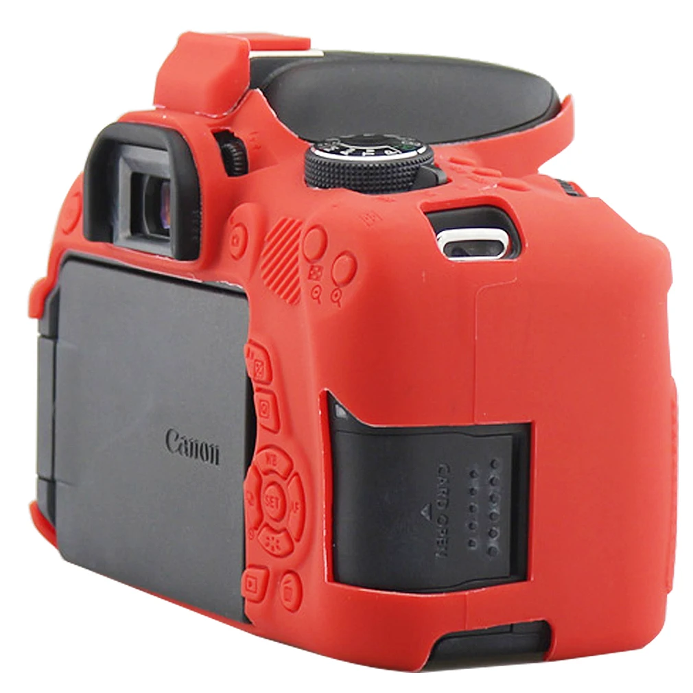 Новинка мягкий силиконовый чехол из ТПУ с резиновым корпусом для камеры Canon EOS 750D