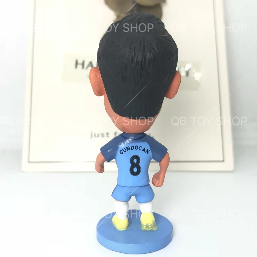 Фигурка Soccerwe Футбольные Звезды Gundogan 8 # подвижные швы Смола Модель игрушки