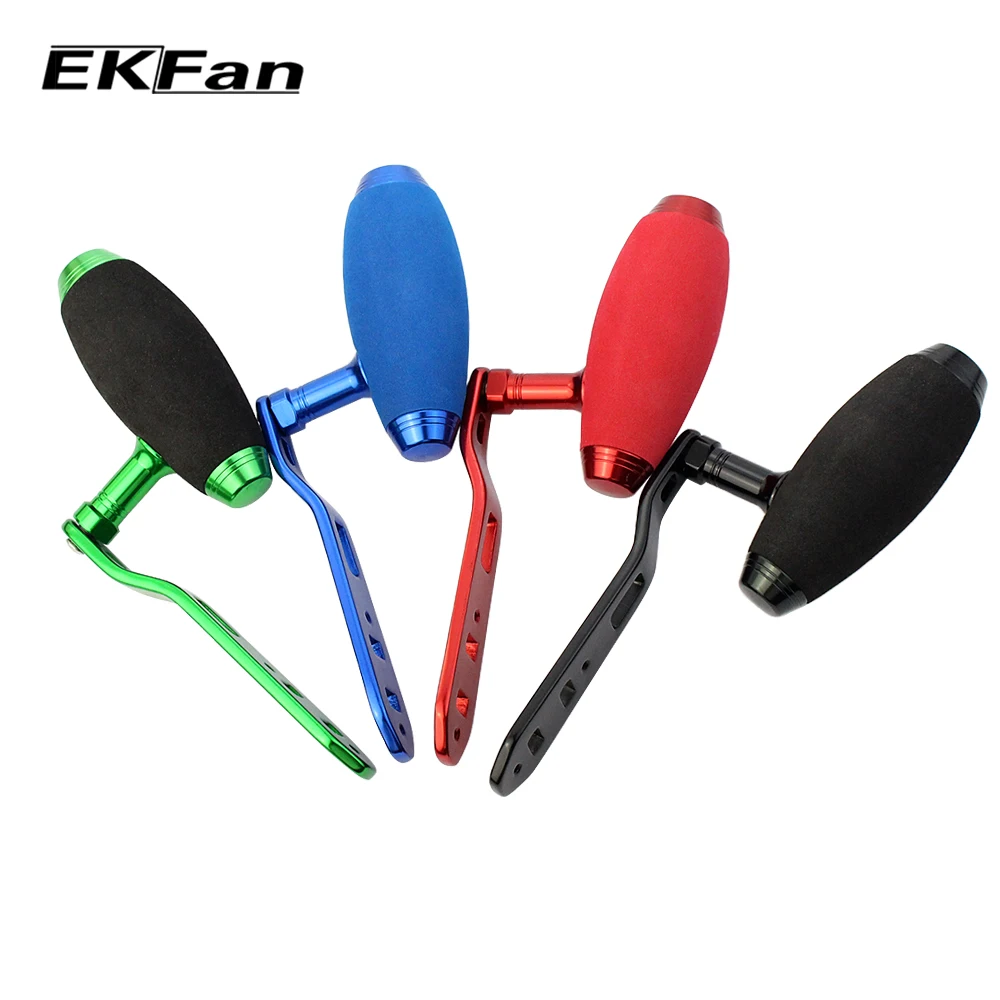 

Ручка EKFan EVA + металлическая ручка Т-образная с двумя отверстиями, рыболовная ручка 8*5 мм, отверстие для рыбалки аксессуары для катушек