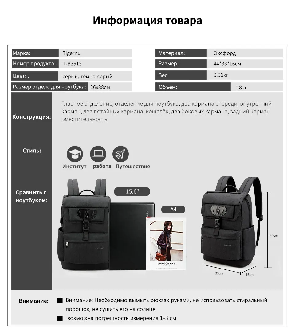 Tigernu универсальный рюкзак для женщин Модная молодежная Женская USB 15,6 ноутбук школьные сумки для подростков обувь для девочек Mochila