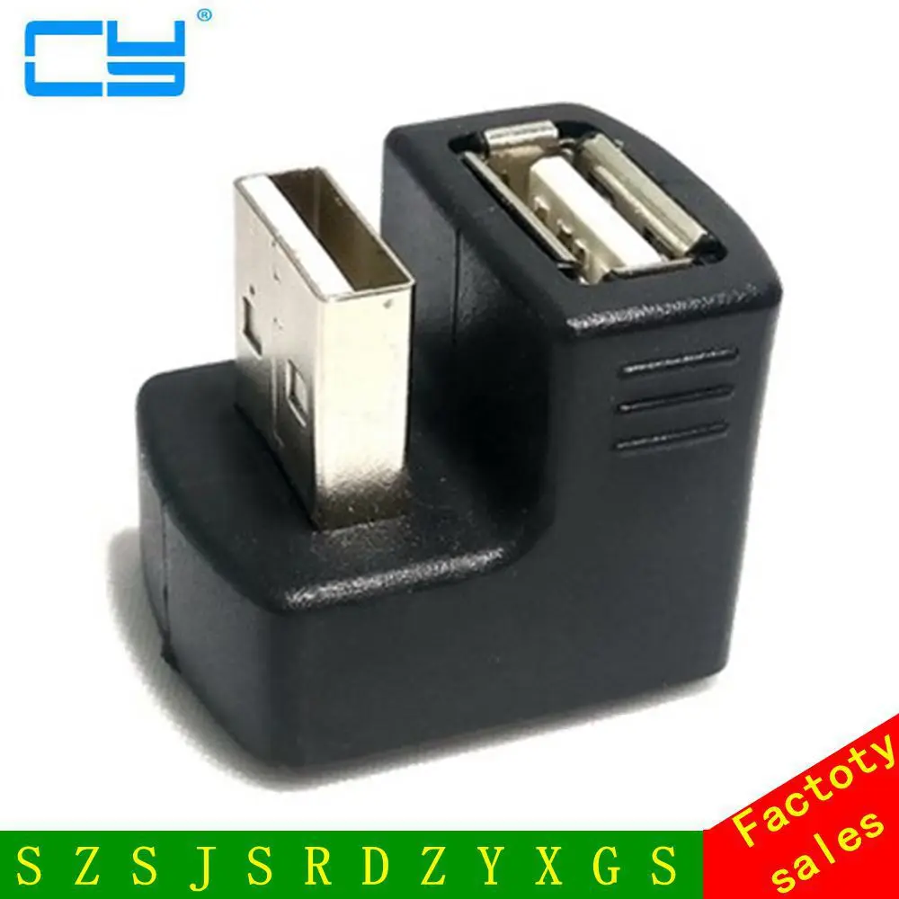 Новый правый угловой адаптер USB 2 0 удлинитель A штекер гнездо 90 180 360 градусов|usb 16gb